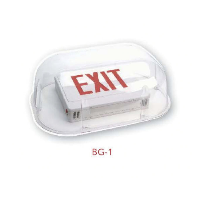 Westgate BG-1 Polycarbonate Vandal & Environmental Shield Guards for Exit Signs