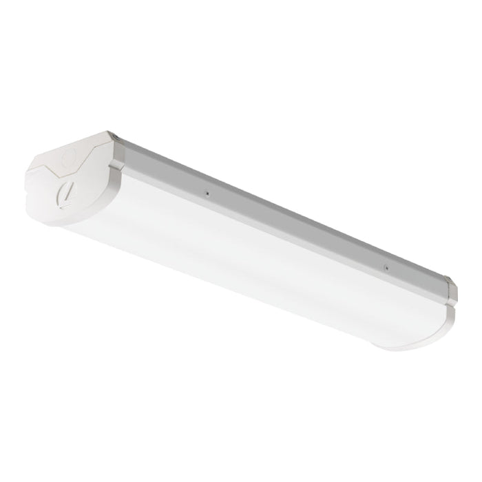Lithonia BLWP4 4-ft LED Low Profile Wraparound with Emergency Battery, 4000K, 3000lm