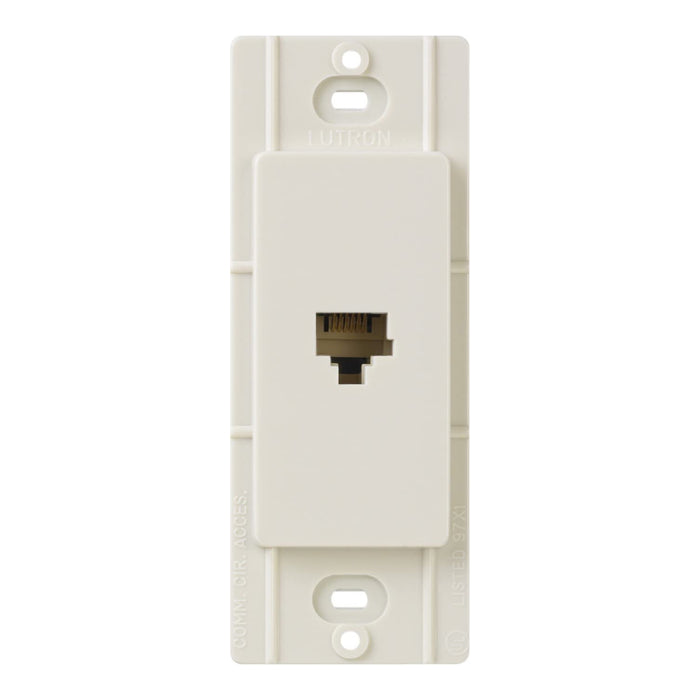 Lutron CA-PJ Claro Single Telephone Jack