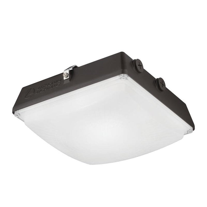 Lithonia CNY LED P1 35W, 4500 Lumens, 4000K, M4 Canopy Light, Mvolt Dark Bronze