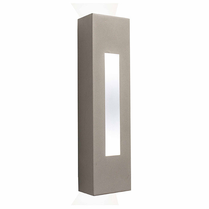 Westgate CRE-HL20-02 Crest Aperture 20W 20" Tall, LED Outdoor Wall Sconce, 100-277V