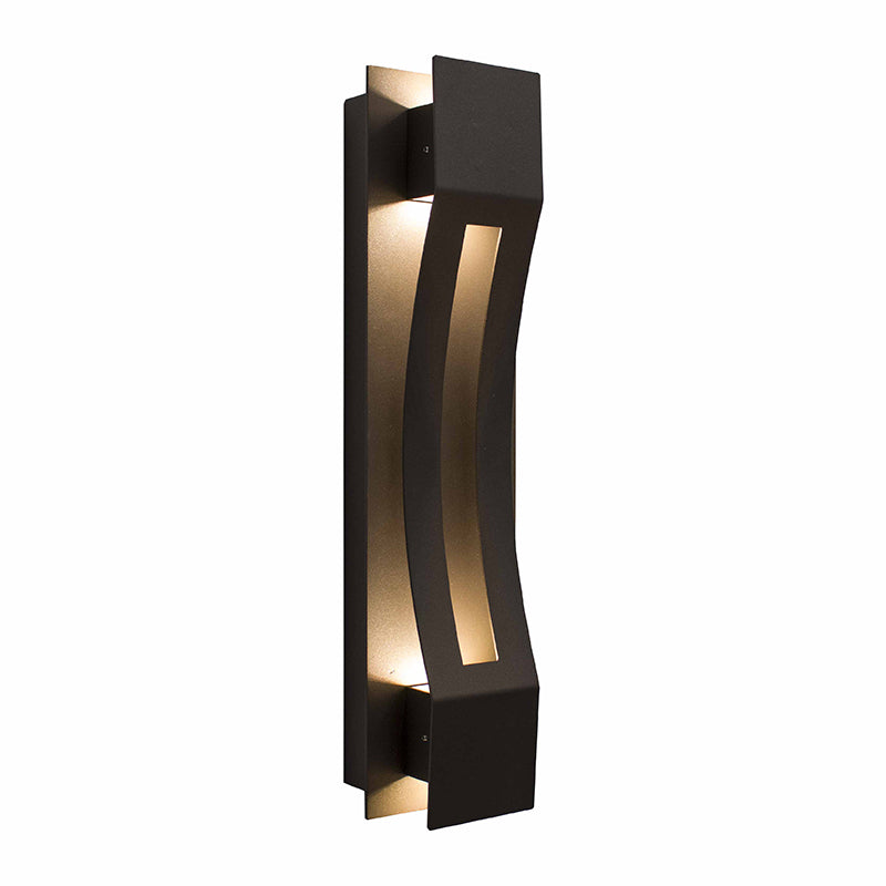 Westgate CRE-04 Crest Curve 10W LED Outdoor Wall Sconce