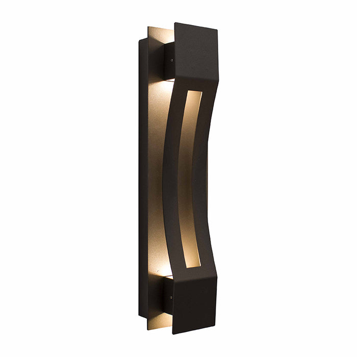 Westgate CRE-HL20-04 Crest Curve 20W LED Outdoor Wall Sconce