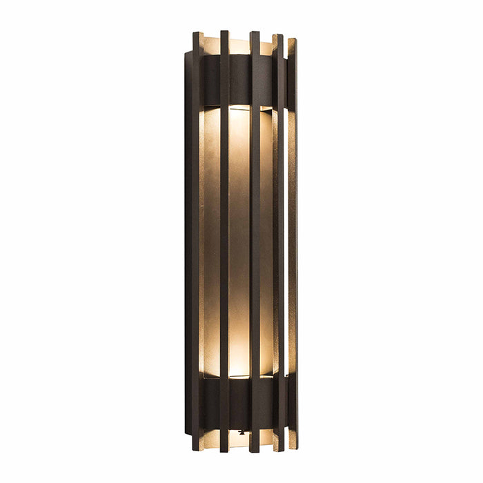 Westgate CRE-05 Crest Pen 10W 20" Tall, LED Outdoor Wall Sconce, 100-277V