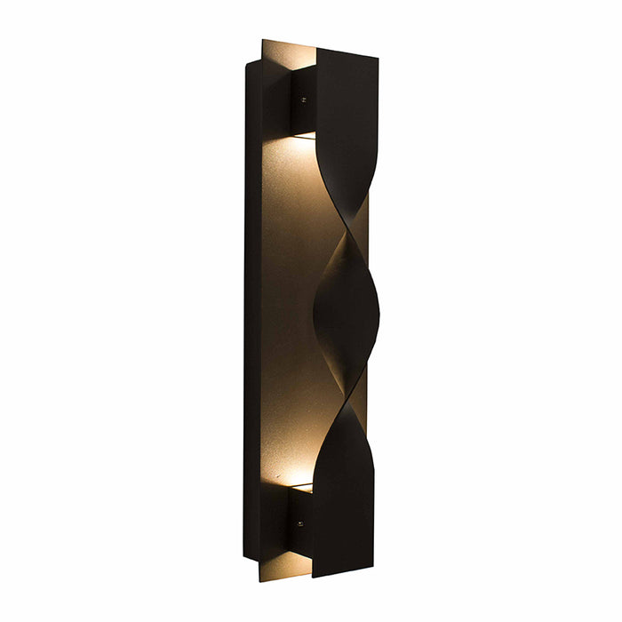 Westgate CRE-08 Crest Crush 10W 20" Tall LED Outdoor Wall Sconce 100-277V