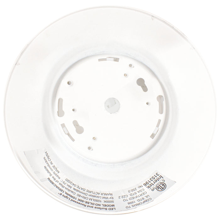 Westgate DLSE6 6" 15W LED Economy Disk Light, 3000K