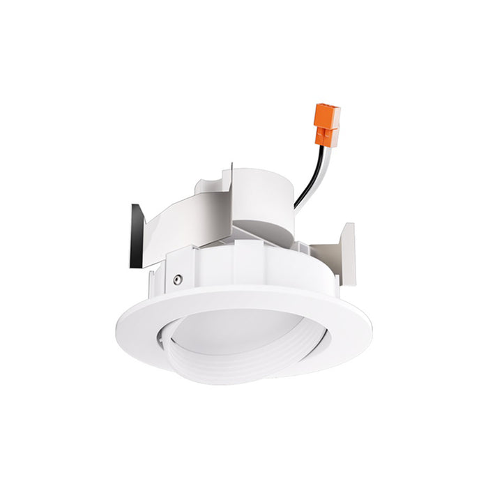 Elco EL414 4" LED Adjustable Gimbal Insert, CCT Selectable - White