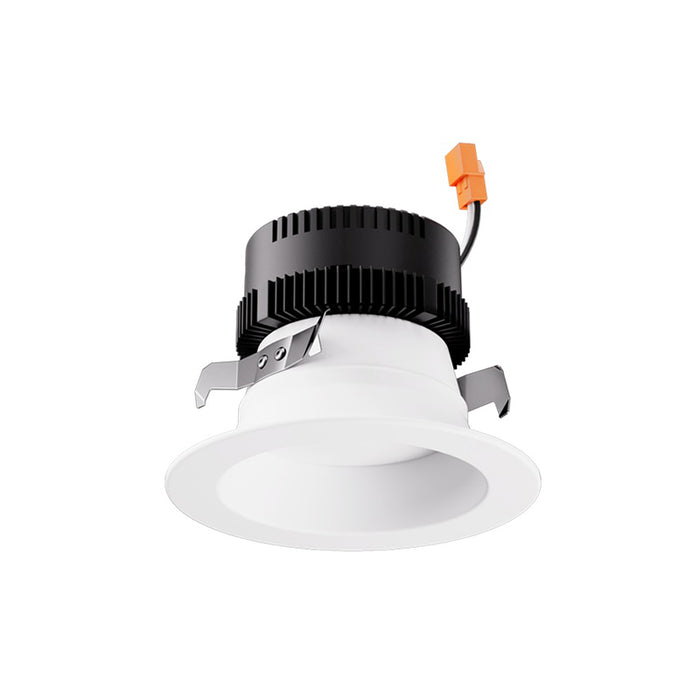 Elco EL427 4" 12.5W/16W/18W Round Reflector Insert, 5CCT & 3 Lumens Selectable, 120V