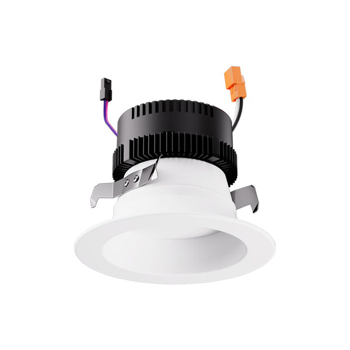 Elco EL475 4" 9.5W/13.5W/18W LED Inserts, 5CCT & 3 Lumens Selectable, 120/277V, 0-10V Dimming