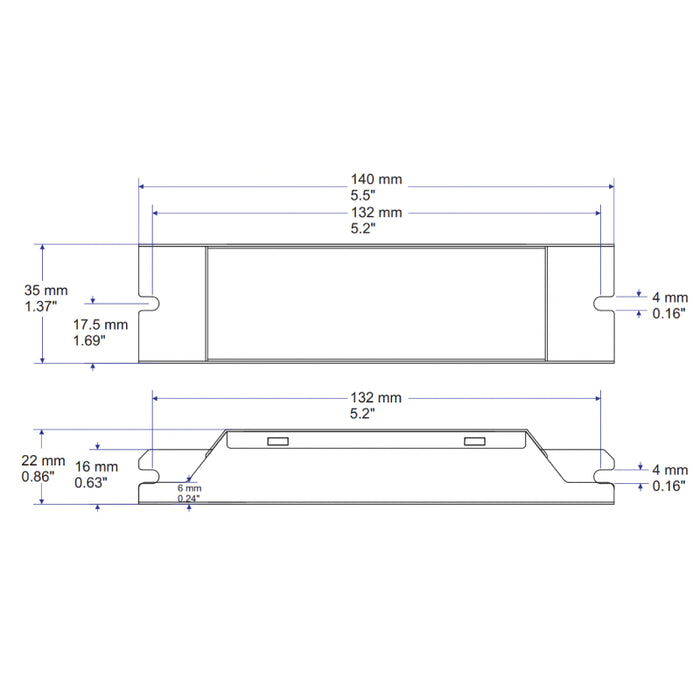 Westgate ELB-0460-FM 4W Integrated LED Emergency Battery Backup