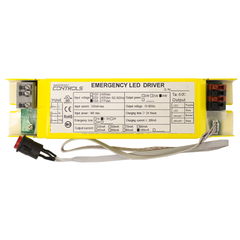Westgate ELB-0460-FM 4W Integrated LED Emergency Battery Backup