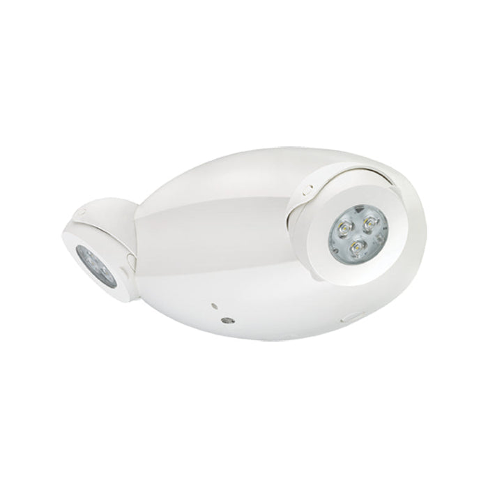 Lithonia ELM6L Quantum LED Adjustable Optics Emergency Light, Self-diagnostics, Extra High-output Battery