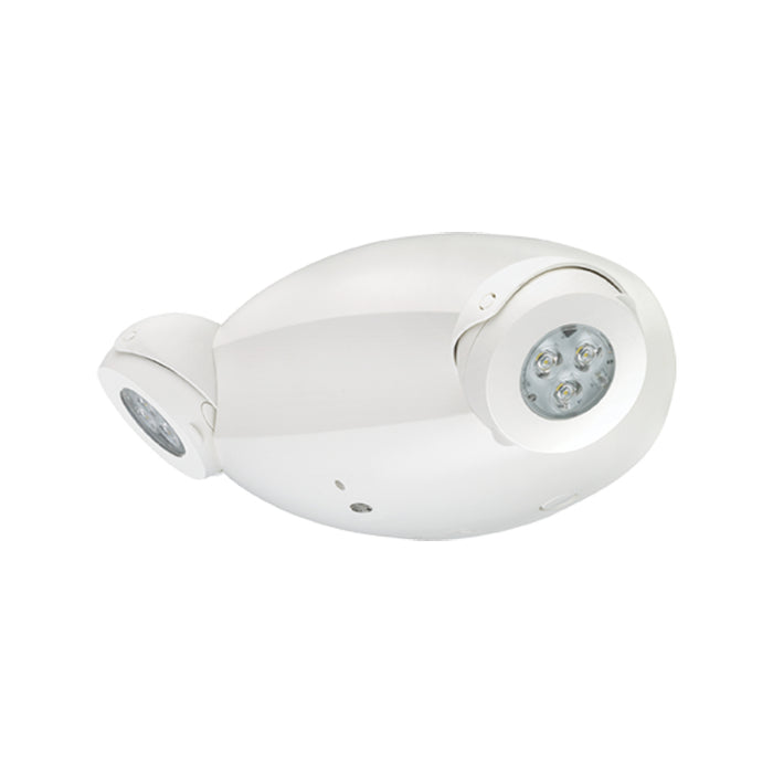 Lithonia ELM6L Quantum LED Adjustable Optics Emergency Light, Self-diagnostics, High-output Battery