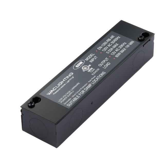 WAC EN-1260-RB2 60W Class 2 Enclosed Electronic Transformers