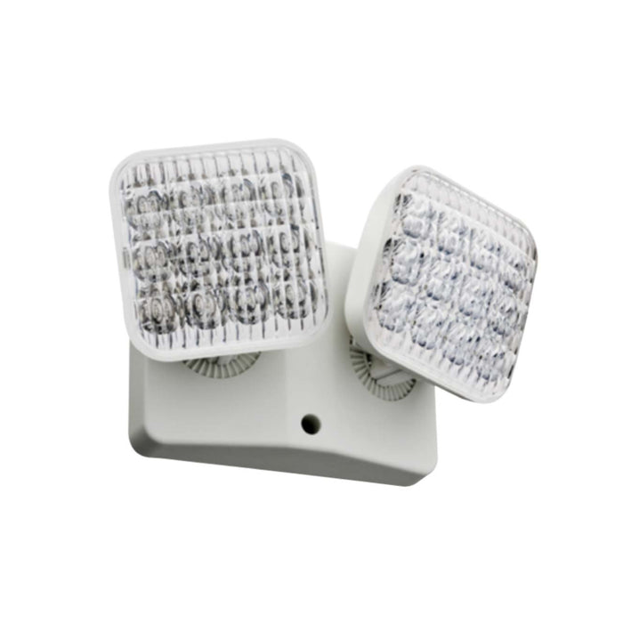 Lithonia ERE LED Square Emergency Remote Light Head, Twin Heads