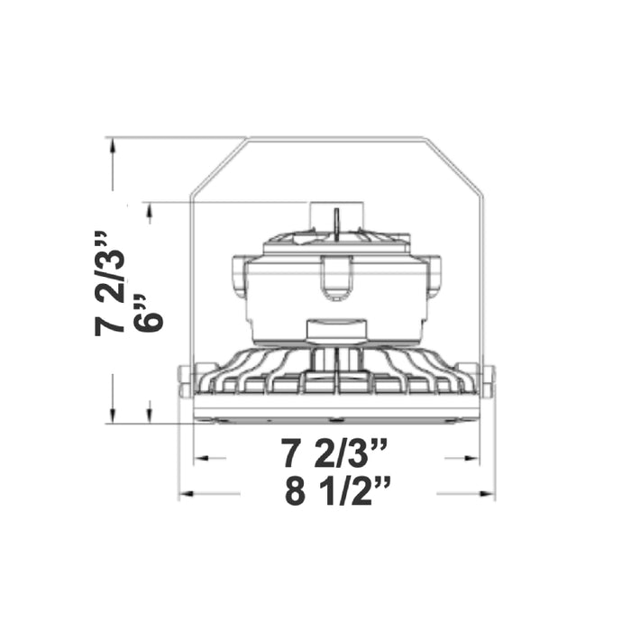 Westgate EXPR 30W Round Hazardous Location Flood/Highbay Light