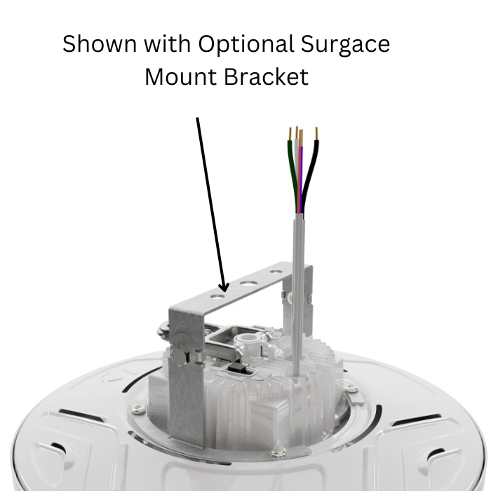 Lithonia Contractor Select CPRB ALO14 Compact Pro 148W/175W/195W LED Round High Bay, CCT Selectable