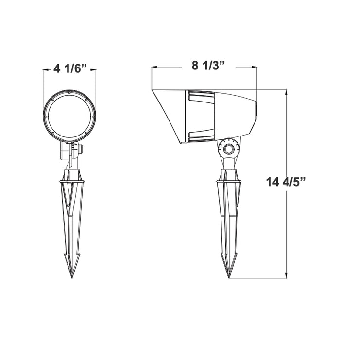 Westgate FLVX-LG 30W/40W/50W X-Gen Bullet Flood Light, CCT Selectable
