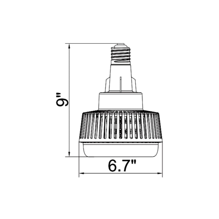 Westgate HPL-HB 60W LED High Power Lamp, E39 Base, 5000K