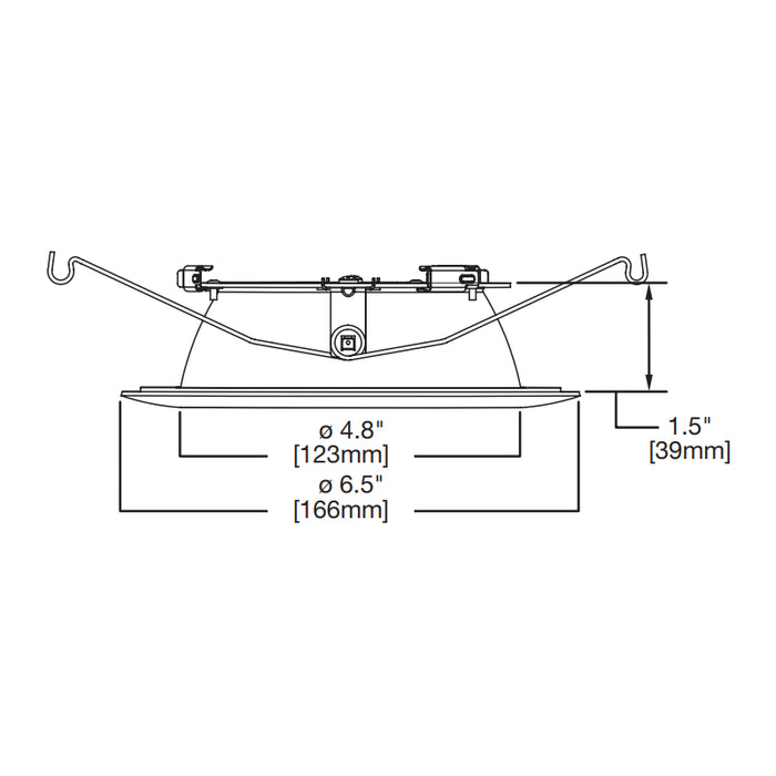 Halo 592 5" LED Reflector Trim