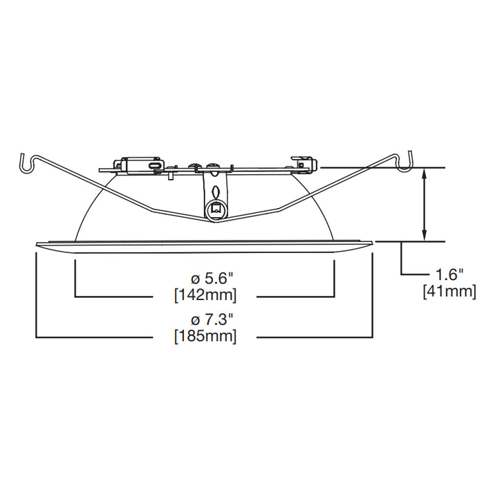 Halo 692 6" LED Reflector Trim