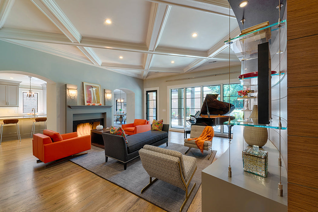 Halo LT4 4" All-Purpose LED Baffle Trim Downlight, 3000K 600 Lumens, 90 CRI Matte White , Dimming to 10%