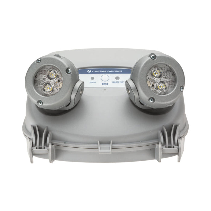 Lithonia INDL Indura Industrial LED Wet Location Emergency Light, 640lm, High-Output Battery