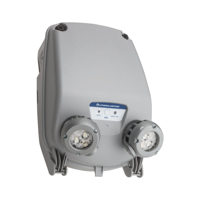 Lithonia INDL Indura Industrial LED Wet Location Emergency Light, 640lm, Extra High-Output Battery