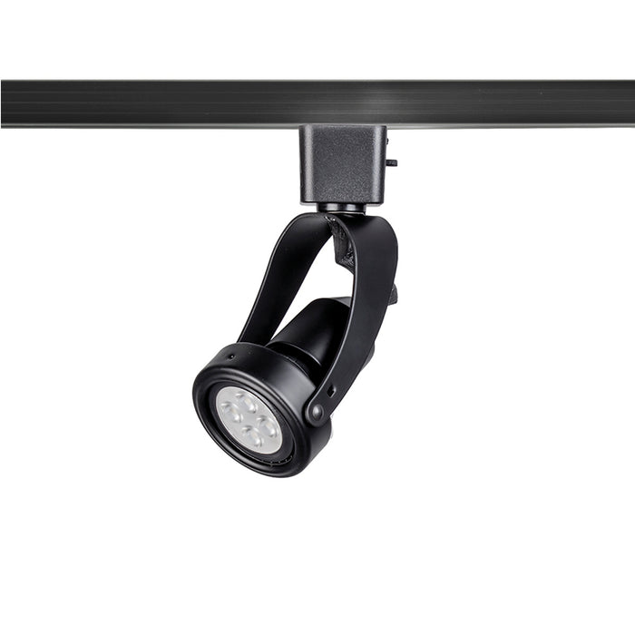 WAC HTK-104LED 8W LED Miniature Line Voltage Track Head, H Track