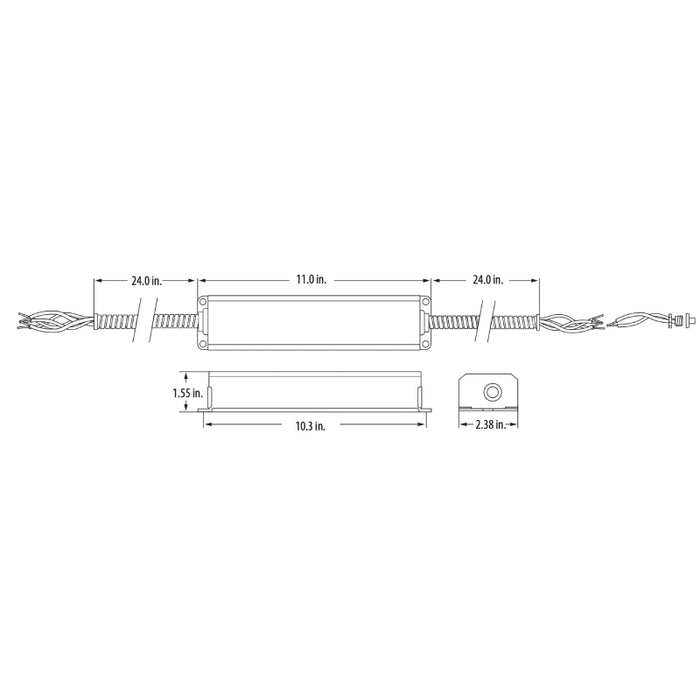 Lithonia LEM04 A Power Sentry 4W LED Emergency Battery Backup