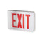 Lithonia LE LED Surface Mount Exits with Battery Back-Up, Single Stencil Face