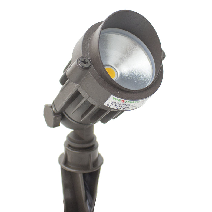 Westgate LF12 6W 12V LED Bullet Landscape Flood Light, 2700K