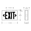Sure-Lites LPX7 LED Exit Sign, Self-Powered, Single and Double Face