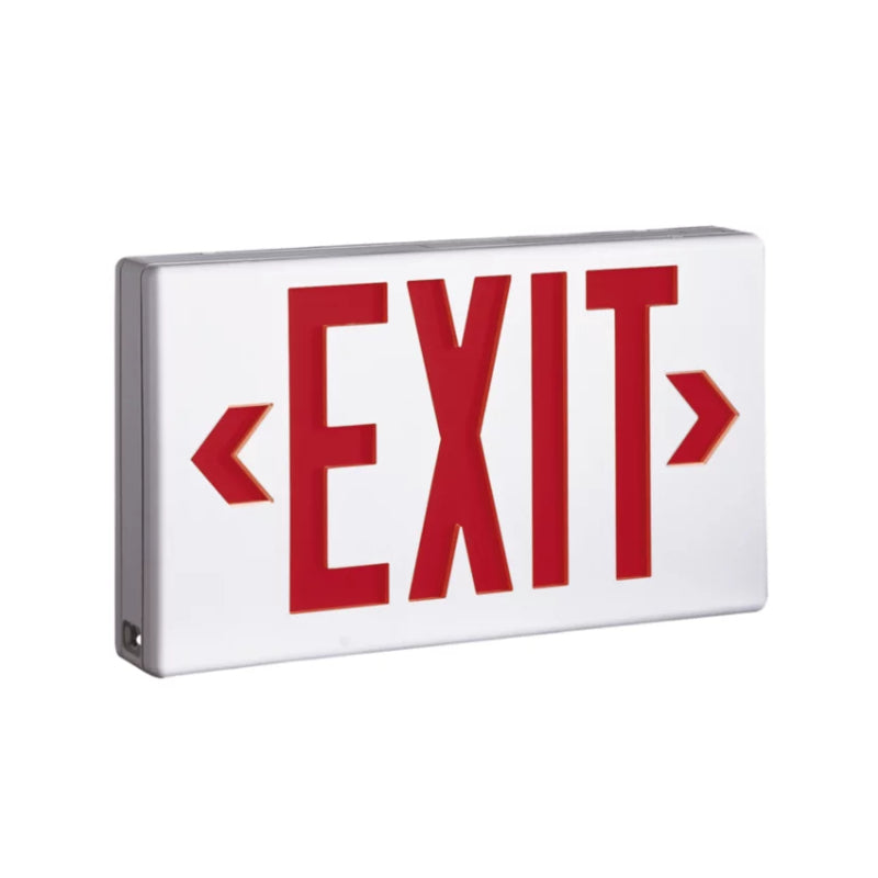 Sure-Lites LPX6 LED Exit Sign, AC Only, Single and Double Face