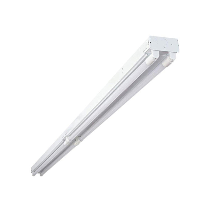 Westgate LRSL 8-ft 18W LED-Ready Strip Light, 5000K, Frosted Lamps (Pack of 6)