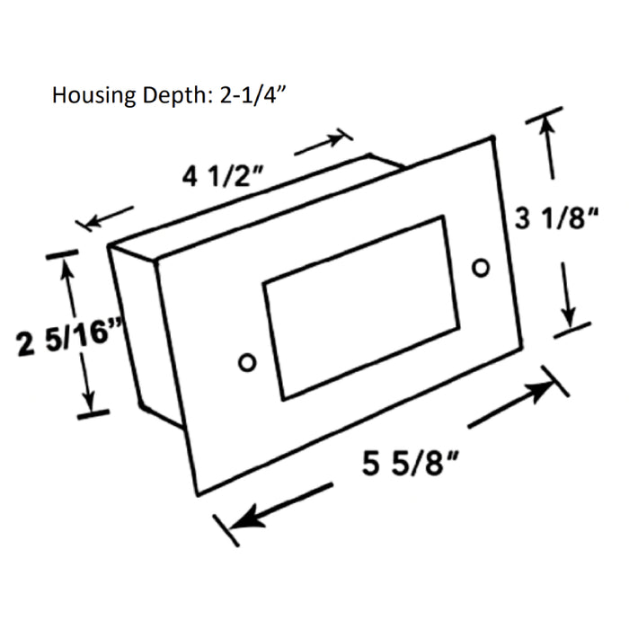 Westgate LS-155 3W 12V LED Step Light