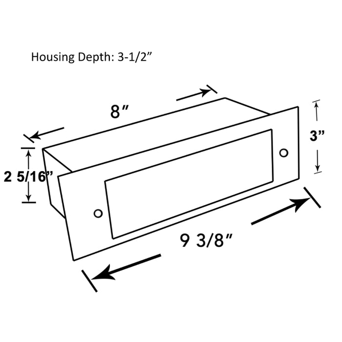 Westgate LS-160 3W 12V LED Step Light