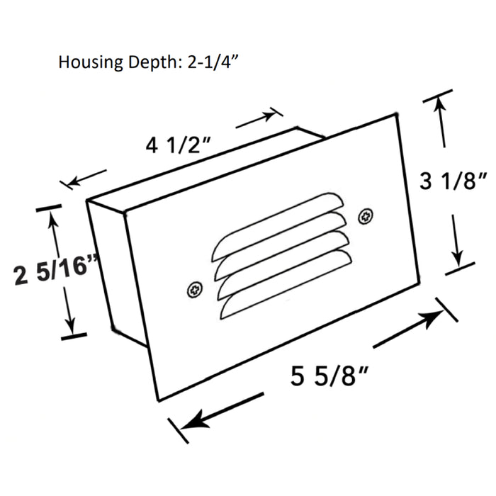 Westgate LS-161 3W 12V LED Step Light