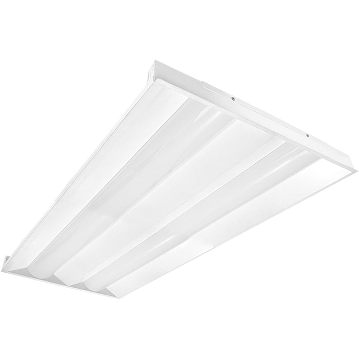 Westgate LTRD 2X4 30W/40W/50W LED Dual Lens Troffer, CCT
