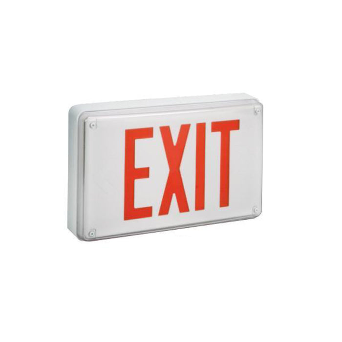 Lithonia LV LED Exit Sign with Battery Backup, Single Face