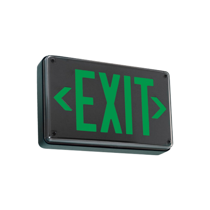 Lithonia LV Extreme Vandal-Resistant ED Exit Sign, Double Face