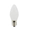 Candex M850228 1W C7 White LED Bulb, E12 Base, 10-Pack
