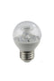 Candex M850250 5W G16.5 Clear LED Bulb, E26 Base, 3000K, Dimmable