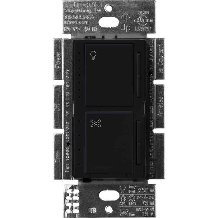 Lutron MACL-LFQ Maestro LED+ Fan Control And Light Dimmer
