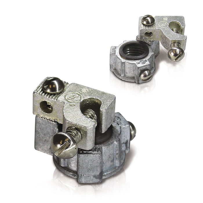 Westgate MVP94-75 3/4" Feed-Through Armored Ground Clamp with Steel Screws