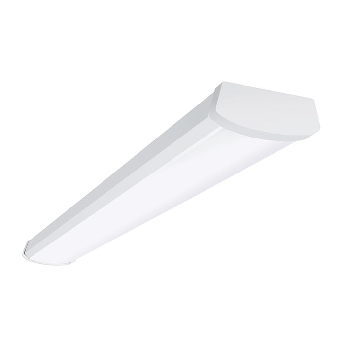Metalux 4NWS3C3MS-UNV 4-ft LED Wraparound with Motion Sensor, Selectable Lumens & CCT