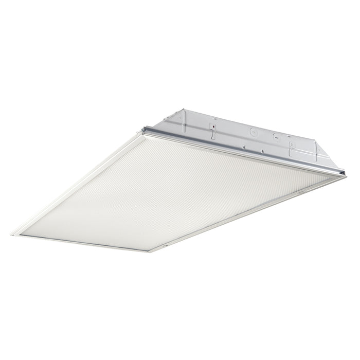 Metalux GR 2x4 37.4W Lensed LED Recessed Troffer