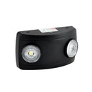 Nora NE-602LEDHORC Compact Dual Head LED Emergency Light with Remote Capability, High Output