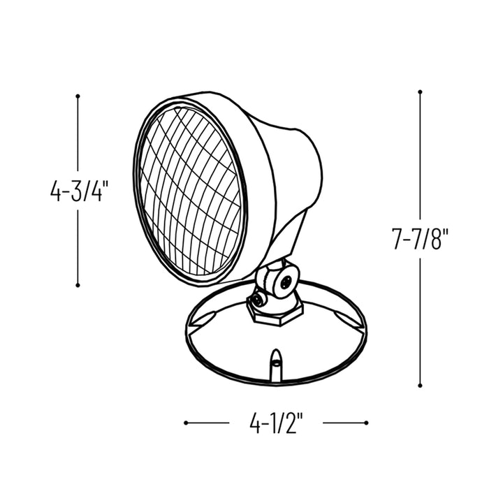 Nora NE-981 Emergency Single LED Remote Head