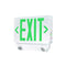 Nora NEX-730 LED Exit & Emergency Combo - Green Letters